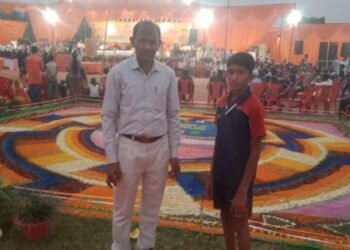 राज्य स्तरीय बाल क्रीड़ा प्रतियोगिता में फतेहपुर के पंकज ने लम्बी कूद में जीता तृतीय स्थान