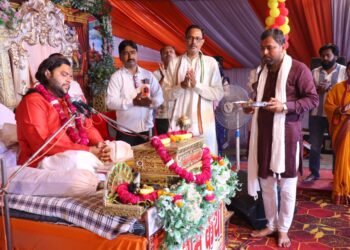 हनुमत चरित व शबरी भक्ति के प्रसंगों से भाव-विभोर हुए श्रद्धालु