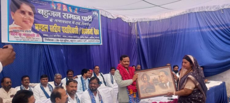 बहुजन समाज पार्टी की मंडल स्तरीय बैठक संपन्न