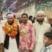 रमज़ान के पाक महीने में उमरा कर वतन लौटे मौलाना सिराज खान का हुआ जोरदार स्वागत
