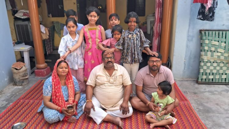 कन्या पूजन के साथ मनाई गई महाष्टमी