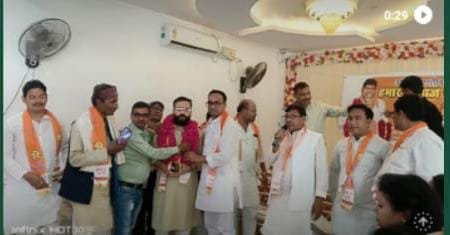 वैश्य समाज की पार्टी अखिल भारतीय हमारा समाज पार्टी का राष्ट्रीय अधिवेशन संपन्न