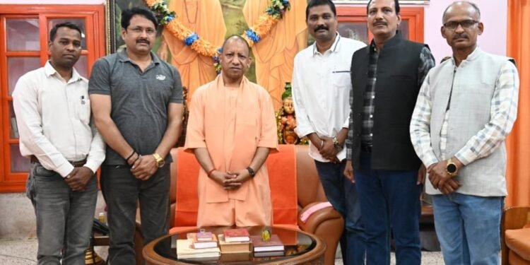 जर्नलिस्ट्स प्रेस क्लब पदाधिकारियों ने मुख्यमंत्री से की शिष्टाचार भेंट