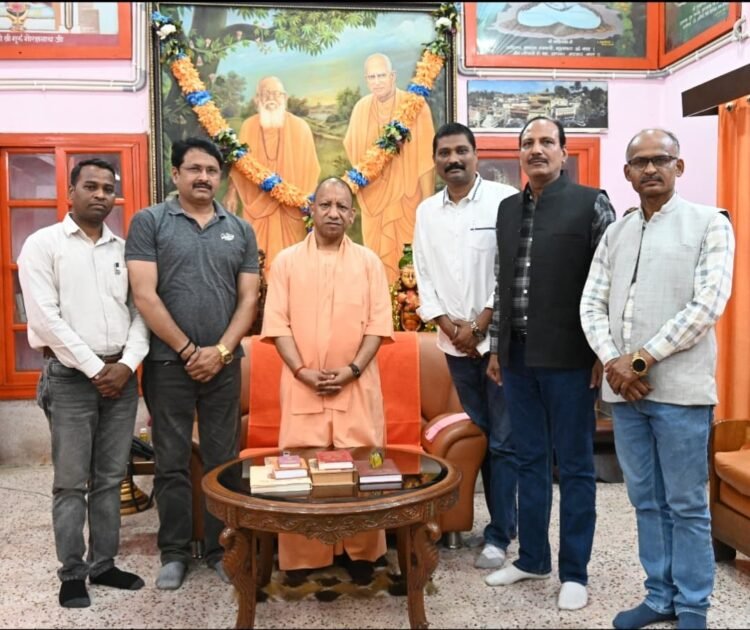 जर्नलिस्ट्स प्रेस क्लब पदाधिकारियों ने मुख्यमंत्री से की शिष्टाचार भेंट