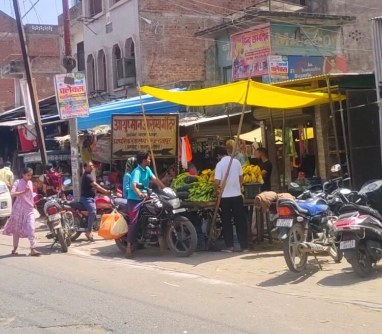 मुगल सड़क पर अवैध अतिक्रमण को लेकर नोटिस जारी