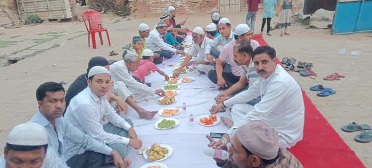 राजपुर में इफ्तार पार्टी का आयोजन