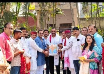 भारतीय वालीबॉल महासंघ के राष्ट्रीय उपाध्यक्ष बनाए जाने पर महापौर अशोक तिवारी को बधाई