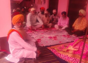 327वां खालसा सजना दिवस ग्राम अलफ़गंज में हर्षउल्लास के साथ मनाया गया l