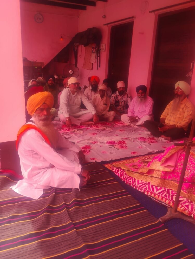 327वां खालसा सजना दिवस ग्राम अलफ़गंज में हर्षउल्लास के साथ मनाया गया l