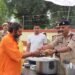 हनुमान जयंती पर जीआरपी पुलिस लाइन में विशाल भंडारे का आयोजन