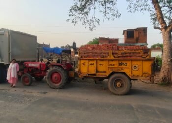 एआरटीओ प्रवर्तन ने पांच ओवरलोड वाहनों का किया चालान