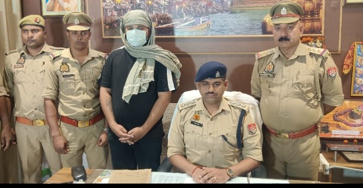 *दिन दहाड़े नदेसर कैण्ट स्थित होटल वेस्ट इन में महिला पर गोली चलाने वाला अभियुक्त गिरफ्तार*