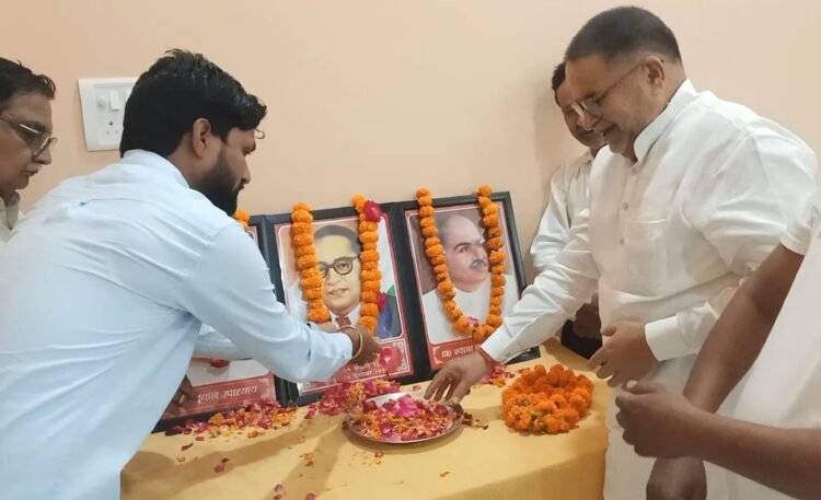 *लहरपुर में बाबा साहब अंबेडकर जयंती पर भाजपा की संगोष्ठी आयोजित*