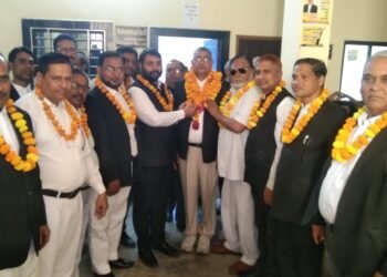 *फतेहपुर बार एसोसिएशन के नवनिर्वाचित अध्यक्ष बाबू सिंह यादव का भव्य स्वागत*
