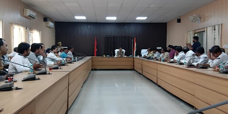 *व्यापारी सुरक्षा प्रकोष्ठ की बैठक में जन उद्योग व्यापार मण्डल ने व्यापारीयो एवं जनहित के मुद्दे उठाए*