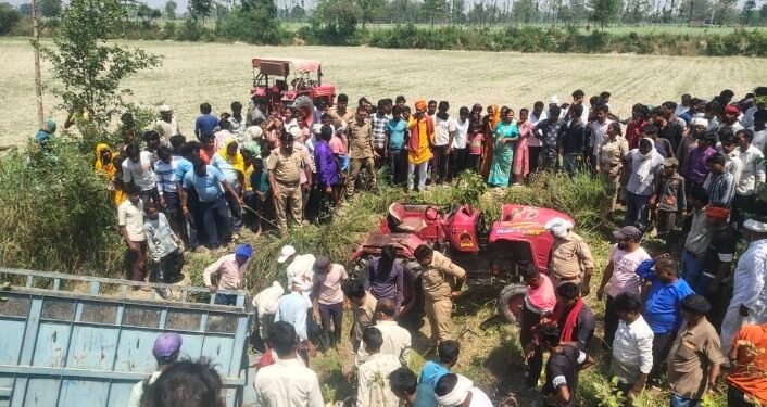 मुंडन कार्यक्रम जा रही ट्रैक्टर-ट्रॉली पलटी: 5 की मौत, 15 घायल, 9 की हालत नाजुक