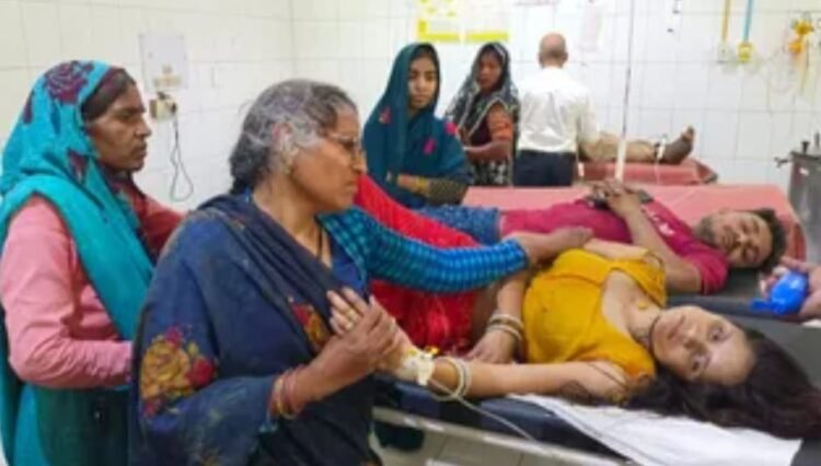 *खाना बनाने को लेकर विवाद: पत्नी ने मासूम संग खाई सल्फास, कानपुर रेफर*