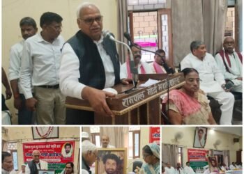 पूर्व मंत्री मुन्ना लाल मौर्य की पुण्यतिथि पर उमड़ा जनसैलाब, ‘विकास पुरुष’ के विजन को किया याद