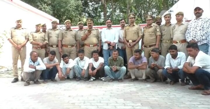 अंतरर्राज्यीय टप्पेबाज गैंग का खुलासा, 10 गिरतार