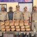 लोहता पुलिस व SOG की बड़ी कामयाबी, 15 लाख का 54 किलो गांजा बरामद