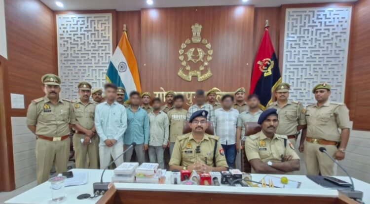 पुलिस की बड़ी कामयाबी, मुकेश और बिच्छू गैंग के 7 अंतर्राज्यीय शातिर चोर गिरफ्तार