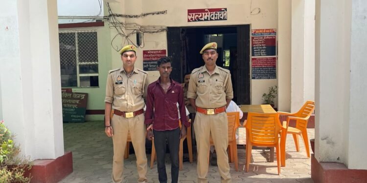 पुलिस ने युवती के अपहरणकर्ता को गिरफ्तार कर जेल भेजा