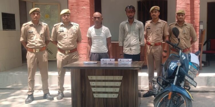 24 घंटे में लूटकांड का खुलासा, दो आरोपी गिरफ्तार
