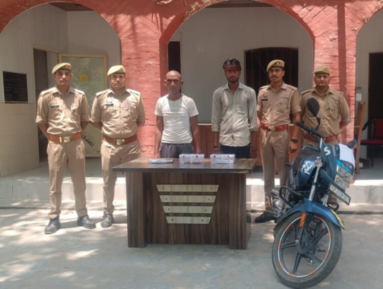 24 घंटे में लूटकांड का खुलासा, दो आरोपी गिरफ्तार
