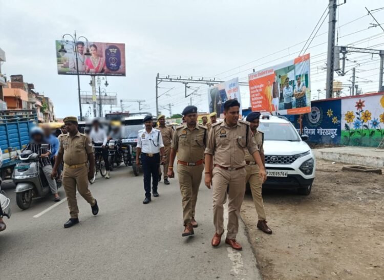 धर्मशाला तिराहे पर एसएसपी ने जांची यातायात की कमान, जाम से मुक्ति के लिए दिए कड़े निर्देश
