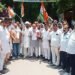 *पेट्रोलियम पदार्थों की मूल्य वृद्धि के विरोध में जिला/महानागर कांग्रेस कमेटी का जोरदार प्रदर्शन, राष्ट्रपति को संबोधित ज्ञापन सौंपा*