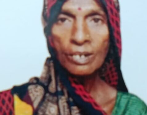 मोटरसाइकिल से गिरकर 70 वर्षीय वृद्धा ने तोड़ा*दम