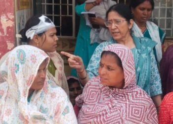 बाल विकास परियोजना कार्यालय की छत का प्लास्टर गिरने से, चार आंगनबाड़ी कार्यकत्रियां घायल