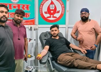सर्व फॉर ह्यूमैनिटी संस्था’ के सदस्यों ने किया रक्तदान, बचाई मरीज की जान
