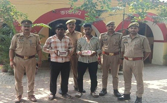 चोरी की वारदात का सफल खुलासा, दो शातिर चोर गिरफ्तार