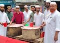 जुमा नमाज के बाद मरकज मस्जिद के बाहर लगाया गया शरबत कैंप