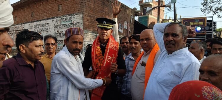 सिलहरा के अनूप भारतीय सेना में लेफ्टिनेंट बने