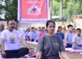 *गांधी पार्क से योग सप्ताह की जिलाधिकारी ने की शुरुआत*