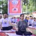 *गांधी पार्क से योग सप्ताह की जिलाधिकारी ने की शुरुआत*