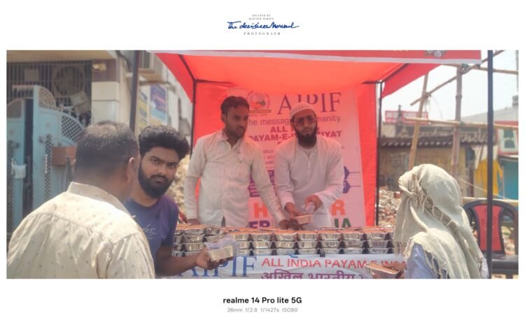 *अखिल भारतीय मानवता संदेश अभियान, प्रेम से जीना सीखिए के संकल्प के साथ मिटाई जा रही है भूख*