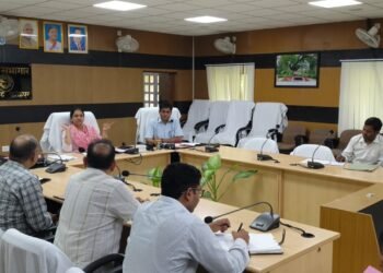 भूमाफियाओ के खिलाफ जिलाधिकारी ने अभियान चलाने के दिए निर्देश