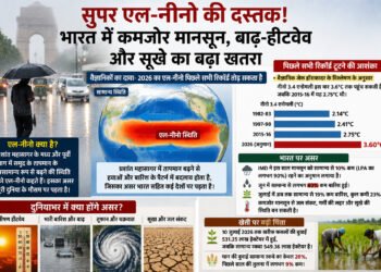 सुपर एल-नीनो की दस्तक! भारत में कमजोर मानसून, बाढ़-हीटवेव और सूखे का बढ़ा खतरा